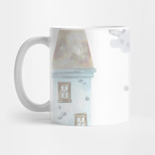 Trendy Pastel Xmas Pattern Winter Snow Christmas Mug